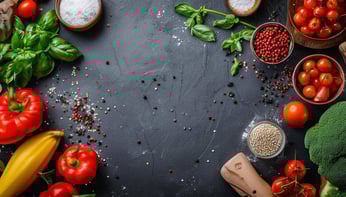 Podcast Cover Image Featuring Culinary Elements